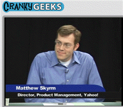 Matthew Skyrm on Cranky Geeks