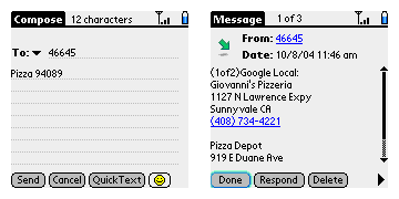 Google SMS