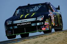 Robby Gordon during his qualifying lap at Infineon Raceway, June 22, 2007