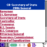 California Election Results for Mobiles