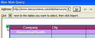Using Microsoft Excel Web Queries - Screencast - Cantoni.org